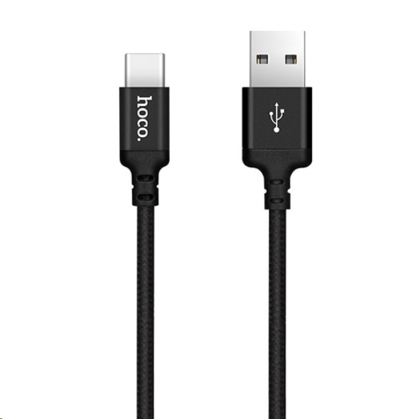 Кабель Hoco X14 USB Type-C (2 м, черный) Кабель Hoco X14 USB Type-C (2 м, черный)
