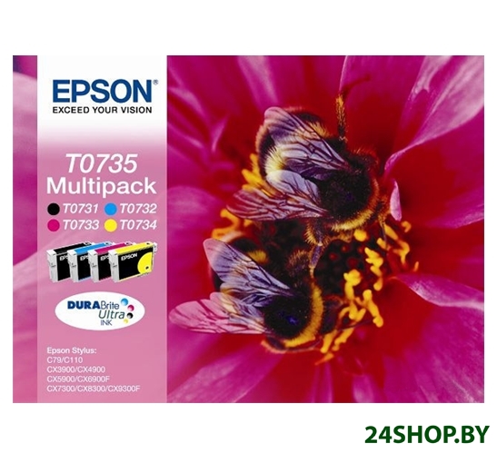 Комплект картриджей EPSON C13T07354A10 (C13T10554A10) Комплект картриджей EPSON C13T07354A10 (C13T10554A10)