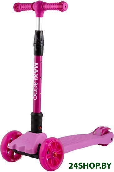 Трехколесный самокат Maxiscoo Junior Delux MSC-J072103D (розовый) Трехколесный самокат Maxiscoo Junior Delux MSC-J072103D (розовый)