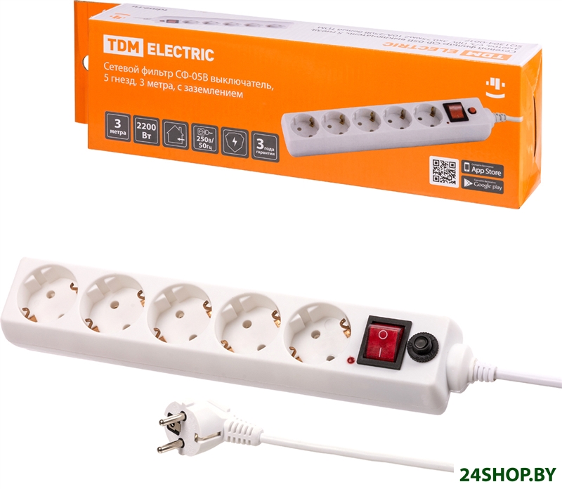 Сетевой фильтр TDM Electric СФ-05В SQ1304-0017 Сетевой фильтр TDM Electric СФ-05В SQ1304-0017