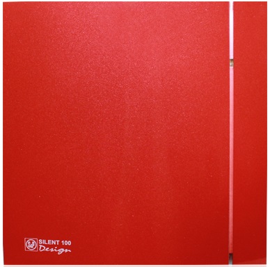 Вентилятор накладной Soler and Palau SILENT-100 CZ DESIGN-4C RED Вентилятор накладной Soler and Palau SILENT-100 CZ DESIGN-4C RED