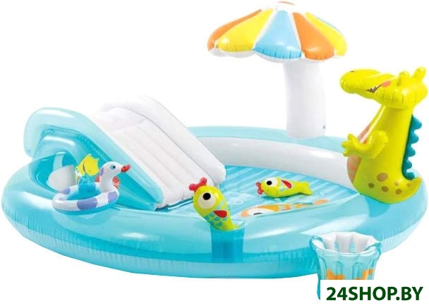 Водный игровой центр INTEX Аллигатор 57165 Водный игровой центр INTEX Аллигатор 57165