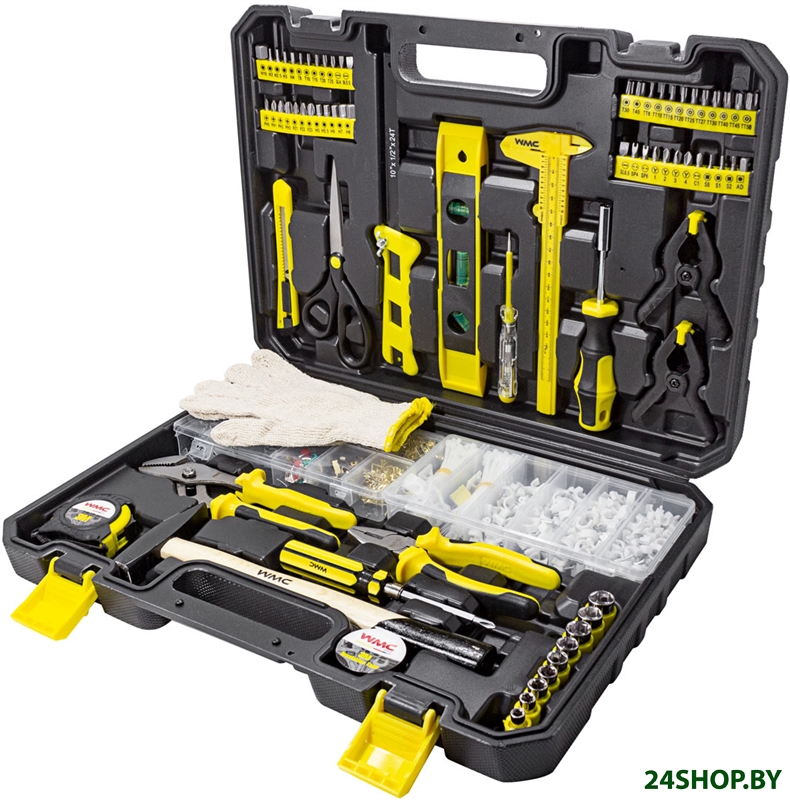 Набор домашнего мастера WMC Tools 201200A (1200 предметов) Набор домашнего мастера WMC Tools 201200A (1200 предметов)
