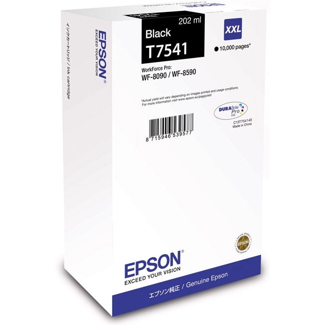 Картридж EPSON C13T754140 Black Картридж EPSON C13T754140 Black
