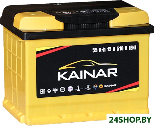 Автомобильный аккумулятор Kainar R (55 А·ч) Автомобильный аккумулятор Kainar R (55 А·ч)