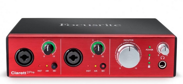 Аудиоинтерфейс Focusrite Clarett 2Pre Аудиоинтерфейс Focusrite Clarett 2Pre
