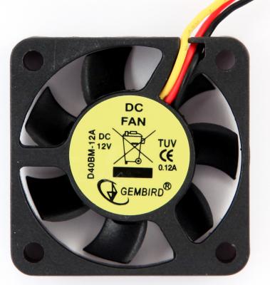 Кулер для корпуса Gembird D40SM-12A-25 (40 мм) Кулер для корпуса Gembird D40SM-12A-25 (40 мм)