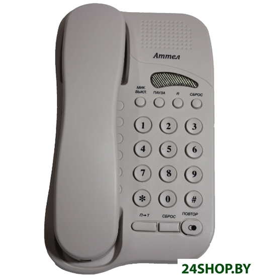 Проводной телефон ATTEL 207 (кремовый) Проводной телефон ATTEL 207 (кремовый)