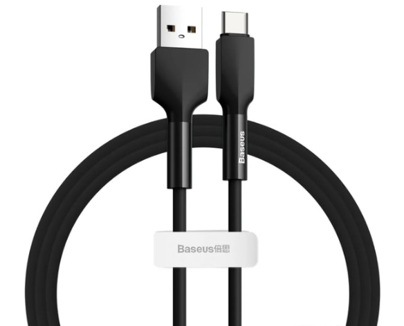 Кабель Baseus CATGJ-01 USB Type-A USB Type-C (1 м, черный) Кабель Baseus CATGJ-01 USB Type-A USB Type-C (1 м, черный)