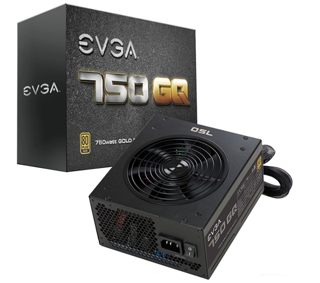 Блок питания EVGA 750 GQ 210-GQ-0750-V2 Блок питания EVGA 750 GQ 210-GQ-0750-V2