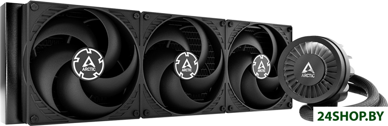 Система жидкостного охлаждения для процессора Arctic Liquid Freezer III 420 Black ACFRE00137A Система жидкостного охлаждения для процессора Arctic Liquid Freezer III 420 Black ACFRE00137A