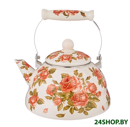 Чайник без свистка Agness Корейская роза 934-397 Чайник без свистка Agness Корейская роза 934-397