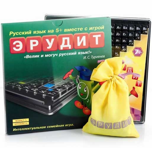 Настольная игра Биплант Эрудит (10017) Настольная игра Биплант Эрудит (10017)