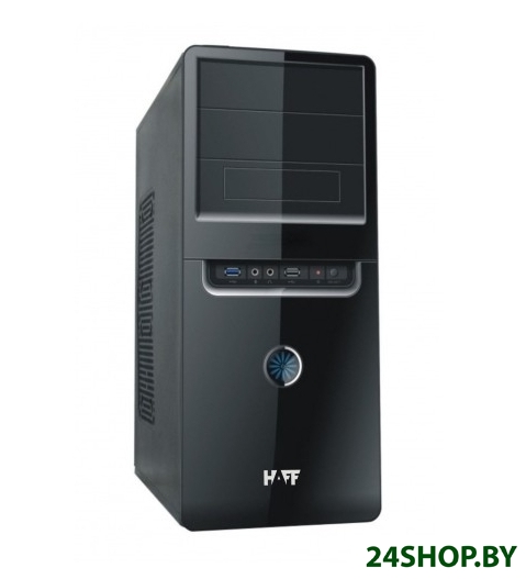Корпус HAFF 2801-U3 500W Black/Silver Корпус HAFF 2801-U3 500W Black/Silver