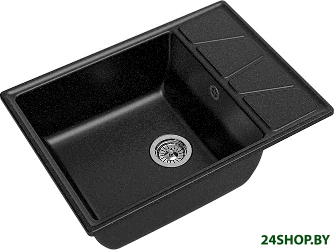 Кухонная мойка GranFest GF-V-680L (черный) Кухонная мойка GranFest GF-V-680L (черный)