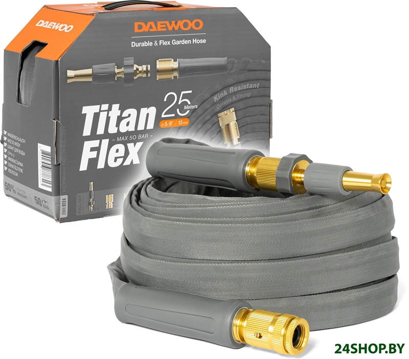 Шланг Daewoo Power TitanFlex DWH 9124 (5/8 Шланг Daewoo Power TitanFlex DWH 9124 (5/8