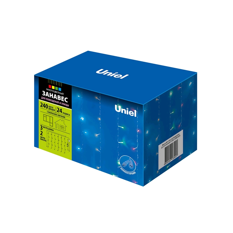 Гирлянда Uniel ULD-C3020-240/STK MULTI UL-00007212 Гирлянда Uniel ULD-C3020-240/STK MULTI UL-00007212