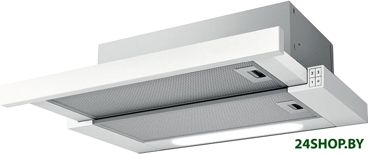 Кухонная вытяжка Jetair Aurora LX/WH/F/60 PRF0045669C Кухонная вытяжка Jetair Aurora LX/WH/F/60 PRF0045669C