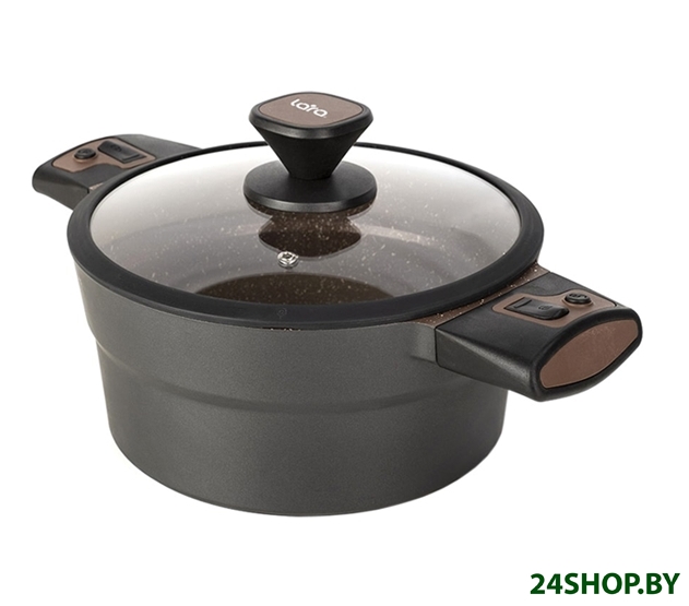 Кастрюля Lara Monaco Choco LR02-300 Кастрюля Lara Monaco Choco LR02-300