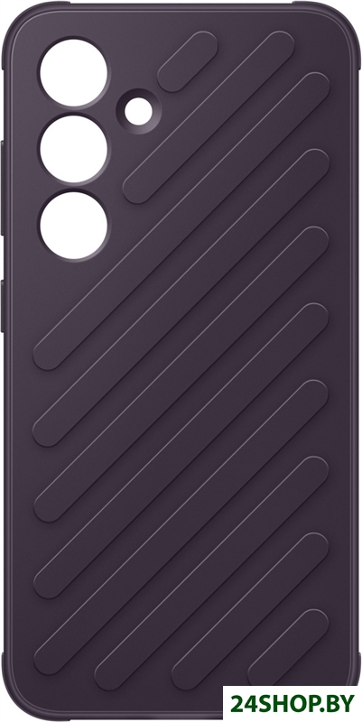 Чехол для телефона Samsung Shield Case S24 (темно-фиолетовый) Чехол для телефона Samsung Shield Case S24 (темно-фиолетовый)