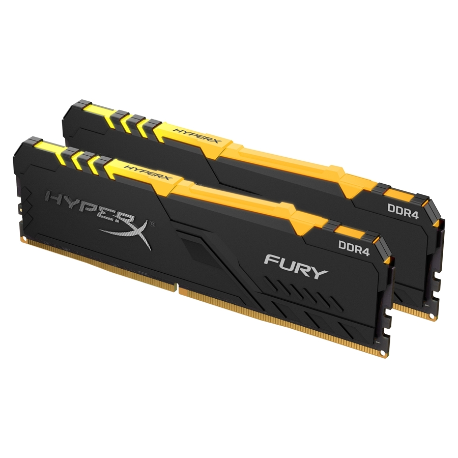 Оперативная память HyperX Fury RGB 2x32GB DDR4 PC4-27700 HX434C17FB3AK2/64 Оперативная память HyperX Fury RGB 2x32GB DDR4 PC4-27700 HX434C17FB3AK2/64