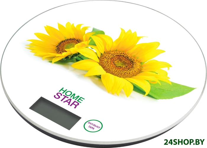 Кухонные весы HOMESTAR HS-3007S (подсолнух) Кухонные весы HOMESTAR HS-3007S (подсолнух)
