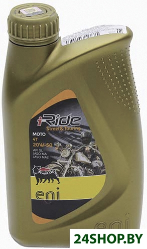 Моторное масло Eni i-Ride moto 20W-50 1л Моторное масло Eni i-Ride moto 20W-50 1л