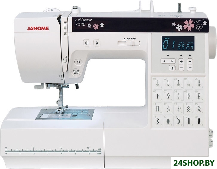 Швейная машина Janome ArtDecor 7180 Швейная машина Janome ArtDecor 7180