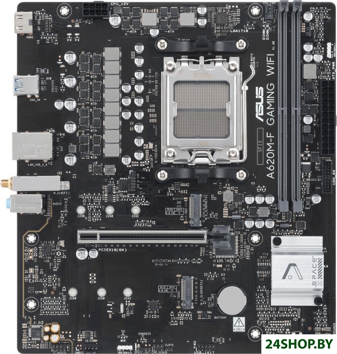 Материнская плата ASUS A620M-F Gaming WiFi Материнская плата ASUS A620M-F Gaming WiFi