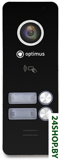 Вызывная панель Optimus DSH-1080/2 (черный) Вызывная панель Optimus DSH-1080/2 (черный)