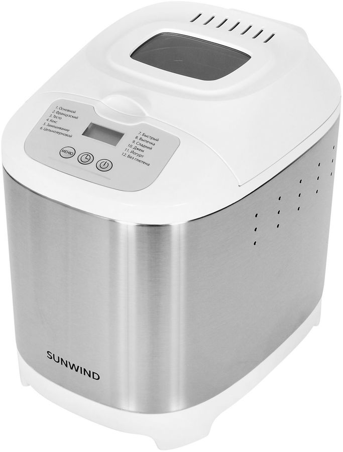 Хлебопечь SunWind SUN-BM-1 (белый/серебристый) Хлебопечь SunWind SUN-BM-1 (белый/серебристый)