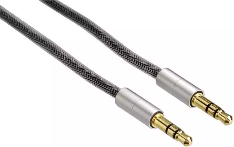 Кабель Hama H-80868 Jack 3.5 (m)/Jack 3.5 (m) (0.5 м) (серебристый) (00080868) Кабель Hama H-80868 Jack 3.5 (m)/Jack 3.5 (m) (0.5 м) (серебристый) (00080868)