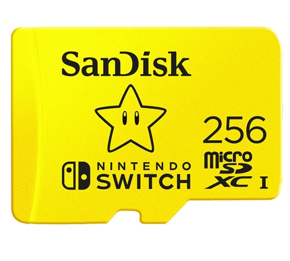 Карта памяти SanDisk For Nintendo Switch microSDXC SDSQXAO-256G-GNCZN 256GB Карта памяти SanDisk For Nintendo Switch microSDXC SDSQXAO-256G-GNCZN 256GB