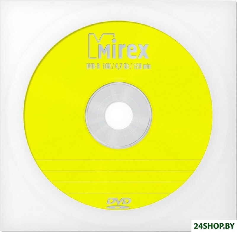 DVD-R диск Mirex 4.7Gb 16x UL130003A1C (1 шт.) DVD-R диск Mirex 4.7Gb 16x UL130003A1C (1 шт.)