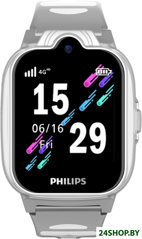Детские умные часы Philips W6610 (серый) Детские умные часы Philips W6610 (серый)