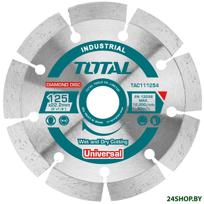 Отрезной диск алмазный Total TAC111254 Отрезной диск алмазный Total TAC111254