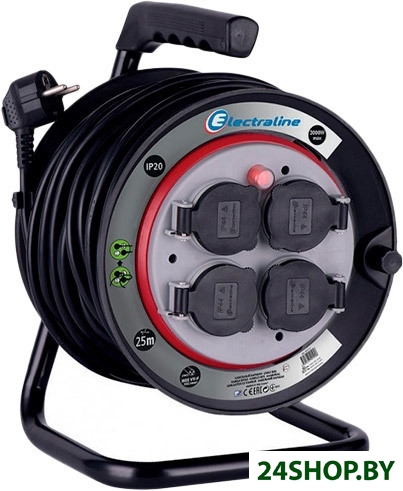Удлинитель Electraline 49125 25 м Удлинитель Electraline 49125 25 м