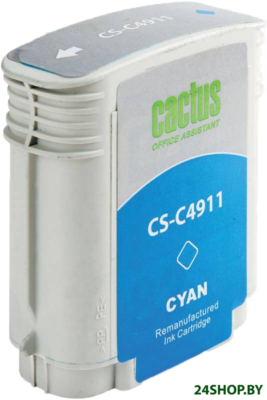 Картридж CACTUS CS-C4911 (аналог HP 82 (C4911A)) Картридж CACTUS CS-C4911 (аналог HP 82 (C4911A))