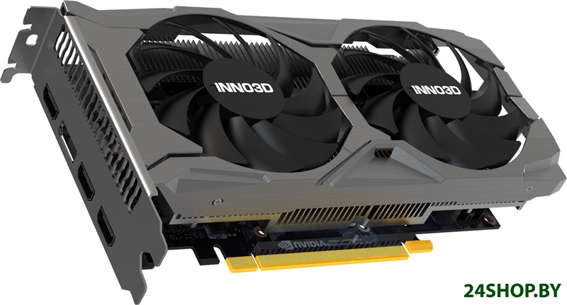 Видеокарта Inno3D GeForce GTX 1650 Twin X2 OC V3 N16502-04D6X-171330N Видеокарта Inno3D GeForce GTX 1650 Twin X2 OC V3 N16502-04D6X-171330N