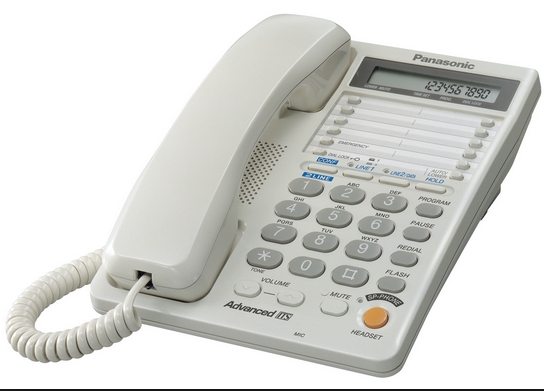 Телефонный аппарат Panasonic KX-TS2368RUW Телефонный аппарат Panasonic KX-TS2368RUW