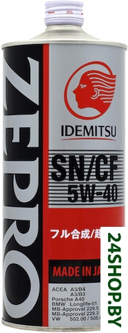 Моторное масло Idemitsu Zepro Euro Spec 5W-40 1л Моторное масло Idemitsu Zepro Euro Spec 5W-40 1л