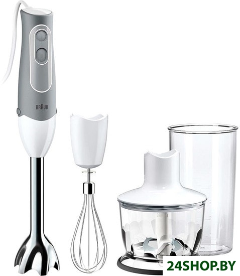 Блендер Braun MQ 535 Sauce (белый) Блендер Braun MQ 535 Sauce (белый)
