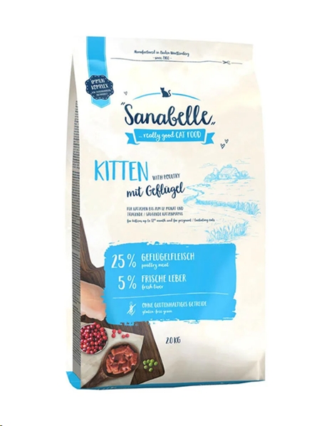 Сухой корм для кошек Bosch Sanabelle Kitten Poultry 2 кг Сухой корм для кошек Bosch Sanabelle Kitten Poultry 2 кг