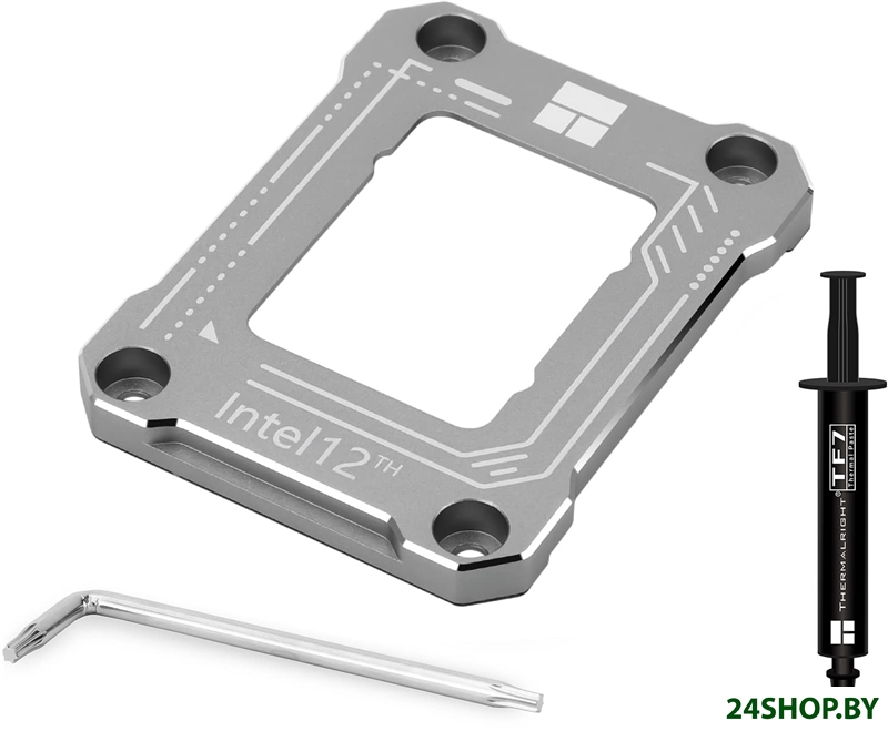 Рамка для укрепления гнезда Thermalright LGA1700-BCF Gray + термопаста TF7 2 г Рамка для укрепления гнезда Thermalright LGA1700-BCF Gray + термопаста TF7 2 г