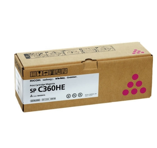 Картридж RICOH SP C360HE 408186 (маджента) Картридж RICOH SP C360HE 408186 (маджента)