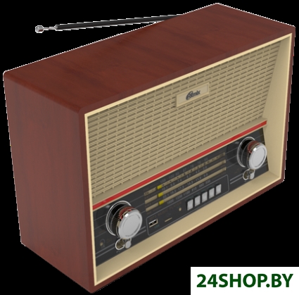 Радиоприемник Ritmix RPR-102 (бук) Радиоприемник Ritmix RPR-102 (бук)