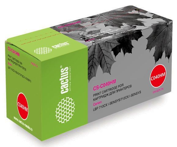 Картридж Cactus CS-C040HM (пурпурный) Картридж Cactus CS-C040HM (пурпурный)