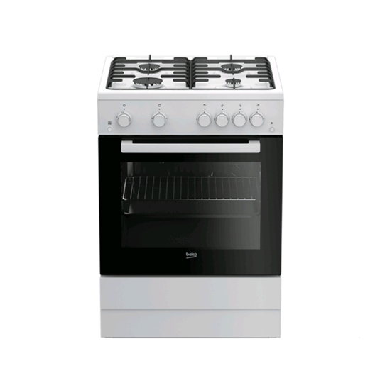 Газовая плита BEKO FSGT62110GWO (7738482121) (белый) Газовая плита BEKO FSGT62110GWO (7738482121) (белый)