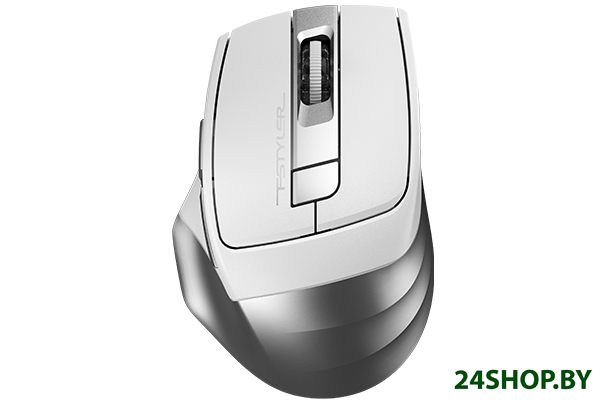Мышь A4Tech Fstyler FB35 2020 (белый/серый) Мышь A4Tech Fstyler FB35 2020 (белый/серый)