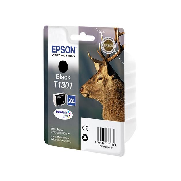 Картридж струйный EPSON C13T13014012 черный Картридж струйный EPSON C13T13014012 черный